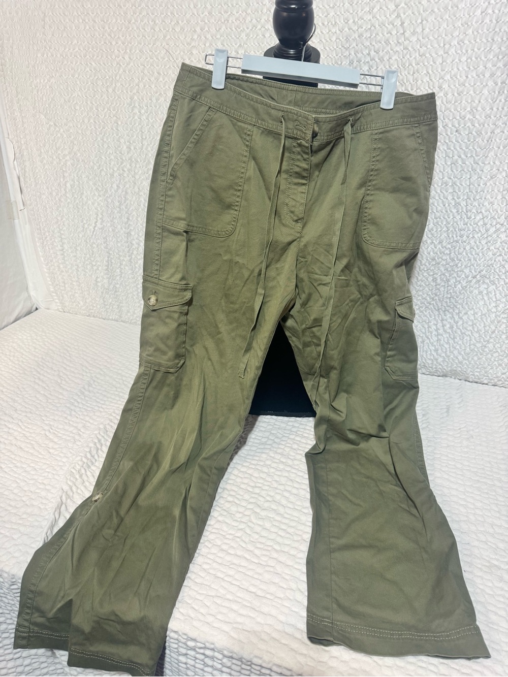 L.L. Bean women’s Olive Cargo Utility Pants